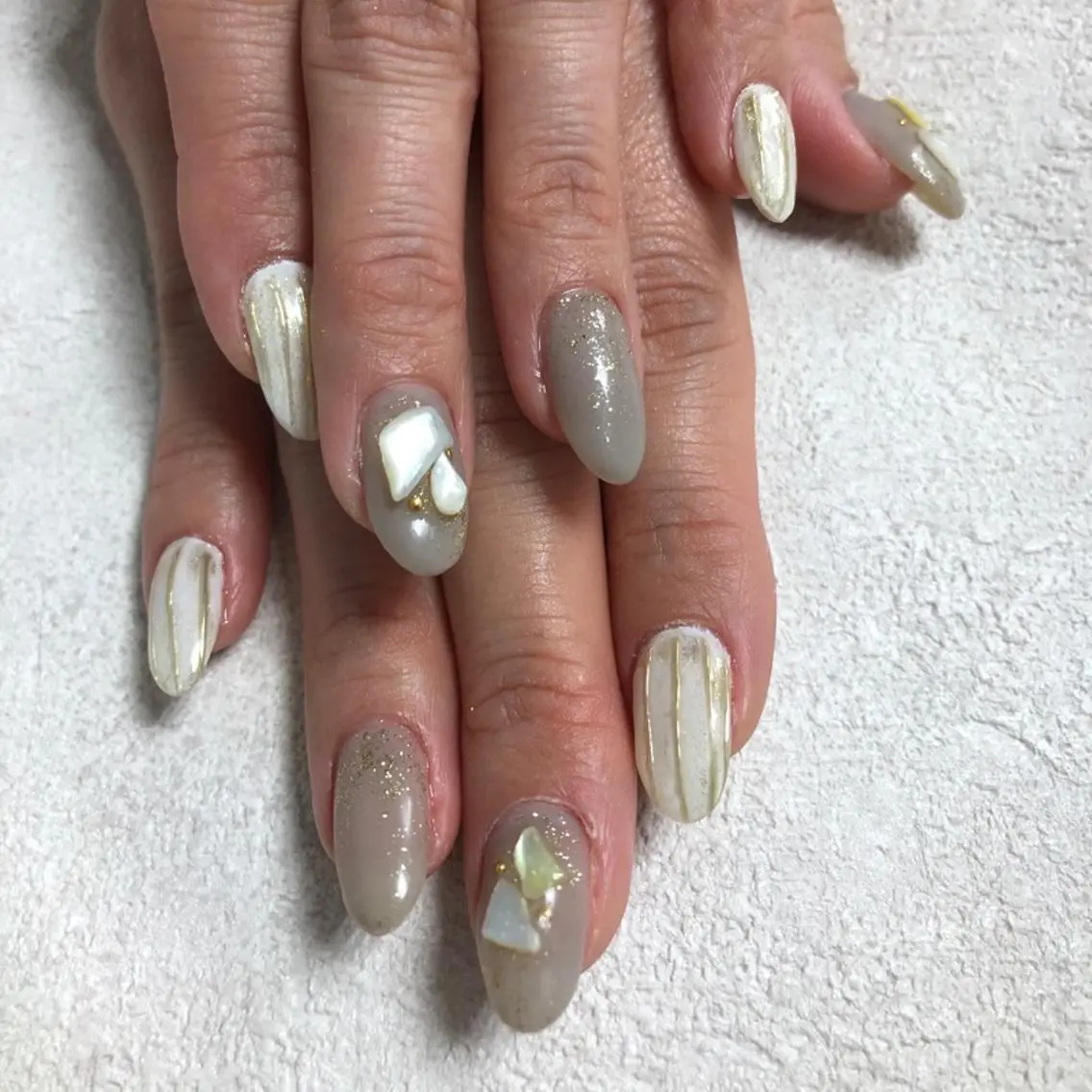 ネイル ニュアンスネイル 東大阪/ ROBED nail salonのネイルデザイン