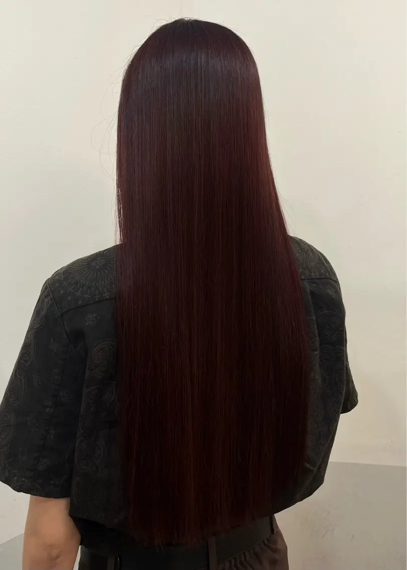 ロング カラー ブリーチ 透明感カラー デザインカラー ハイトーンカラー ブリーチなしカラー ヘアカラー トリートメント sayuri /大阪・心斎橋美容師のヘアスタイル