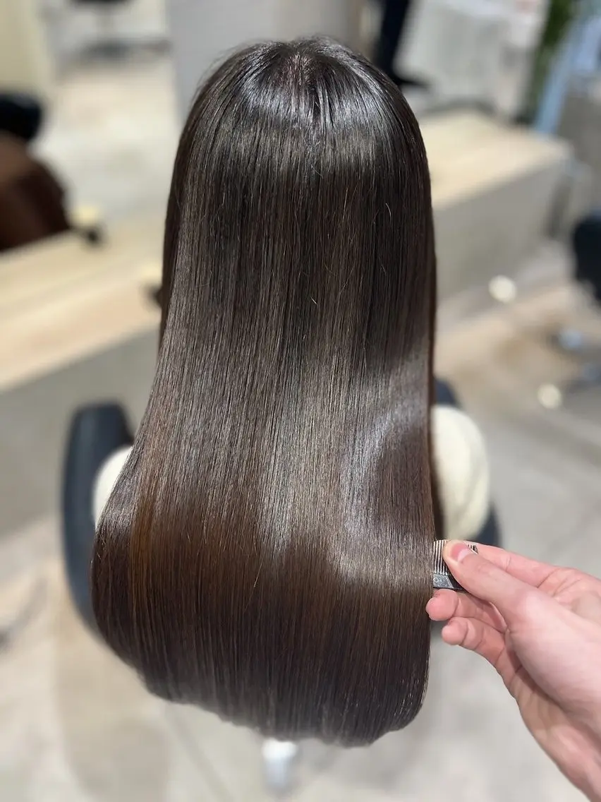 ロング パーマ 縮毛矯正 トリートメント 美髪矯正🫧艶髪特化 🫧関口太郎のヘアスタイル