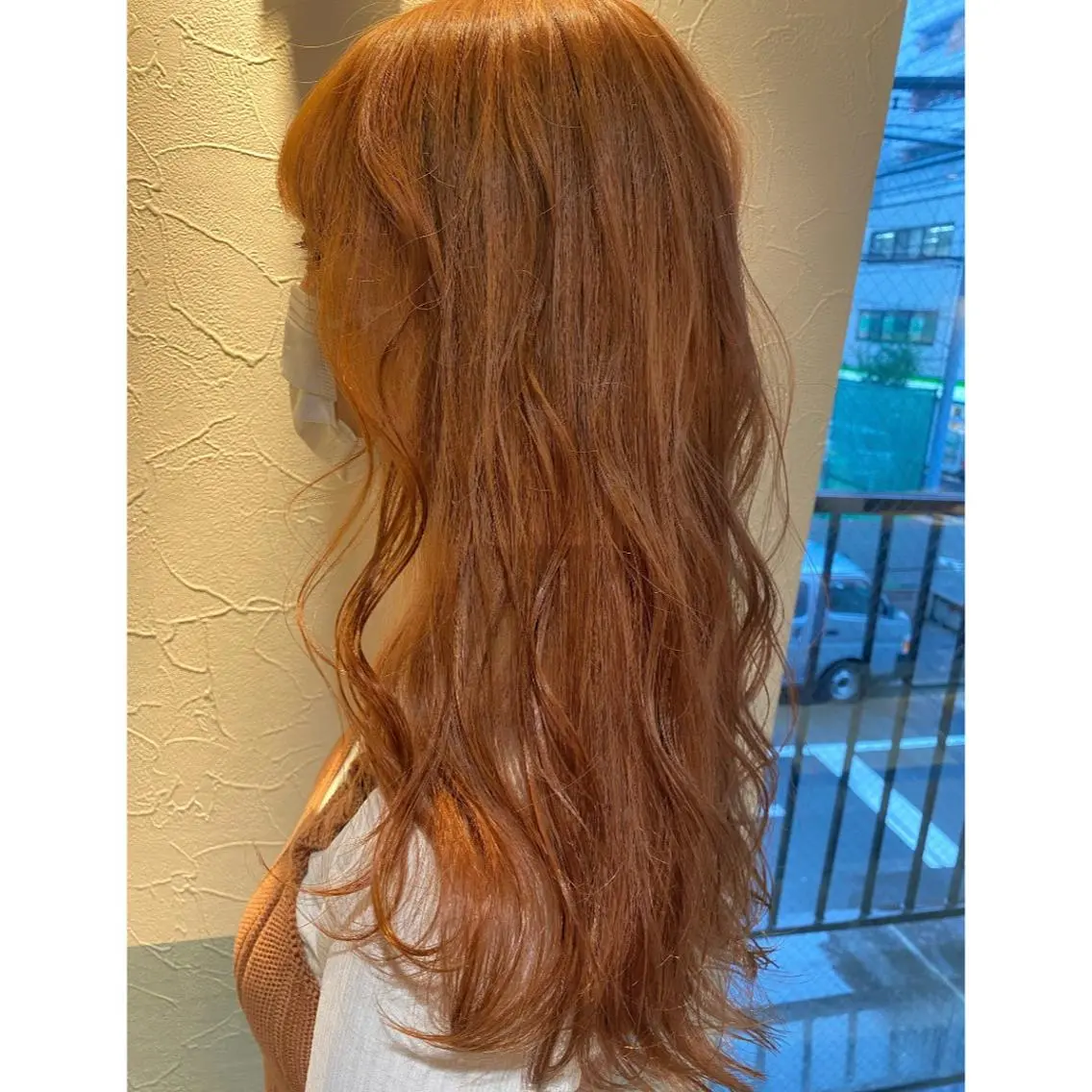 カラー カット 縮毛矯正 トリートメント 🩵盛れる顔周りヘア EMI🩵のヘアスタイル