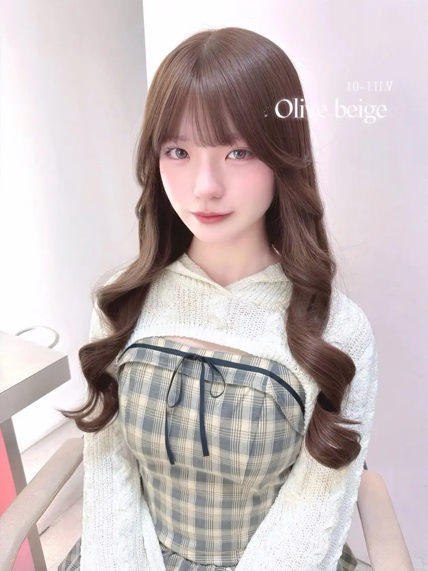 ロング ヘアカラー Rea♡池袋/ピンク /チョコレートカラーのヘアスタイル