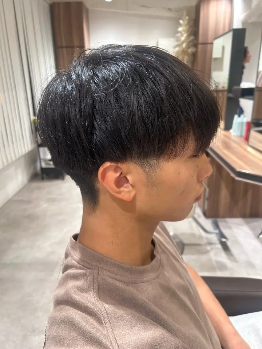 メンズ刈り上げカット＋シャンプーの写真