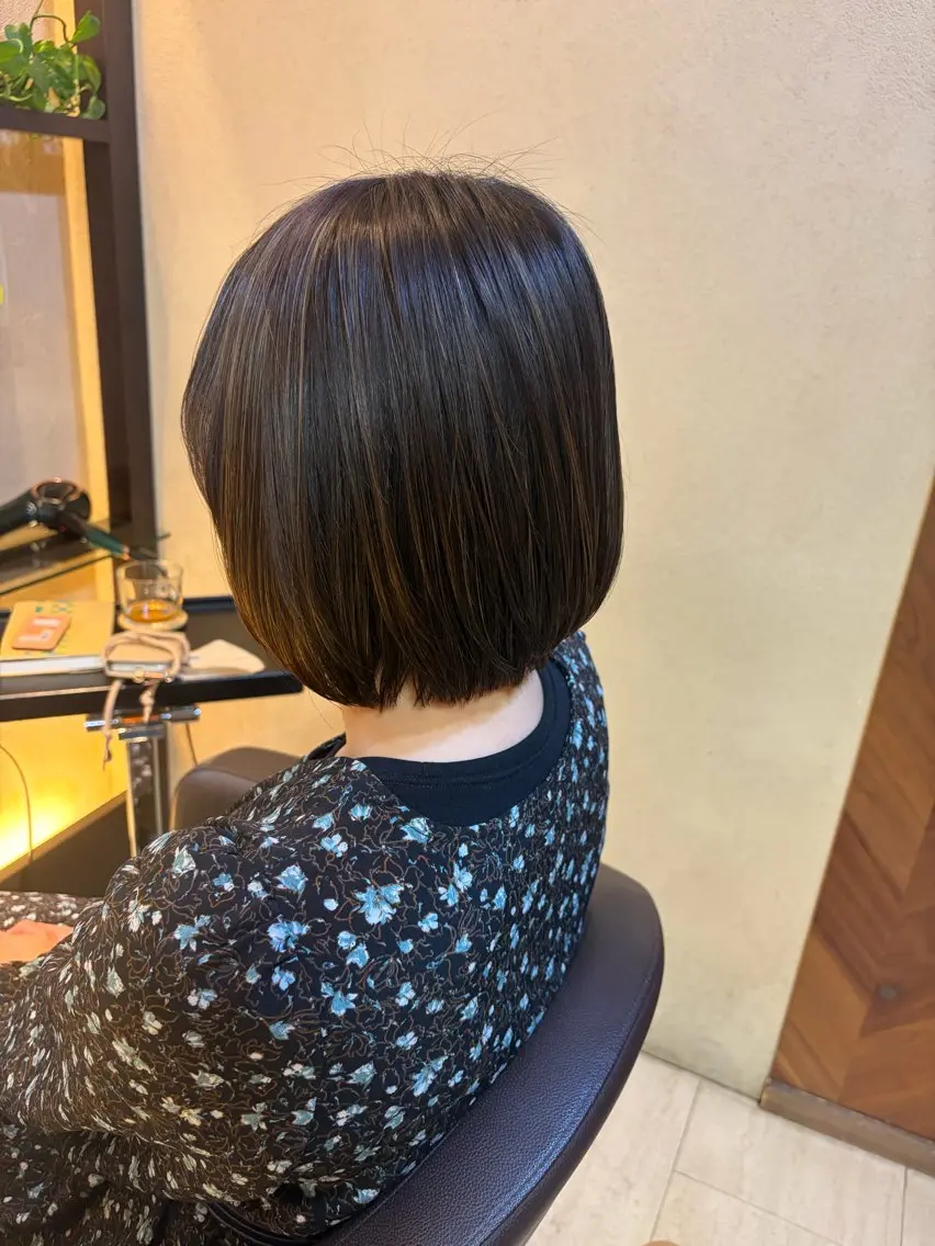 ミディアム 🎀透明カラー 🎀銀座/akaneのヘアスタイル