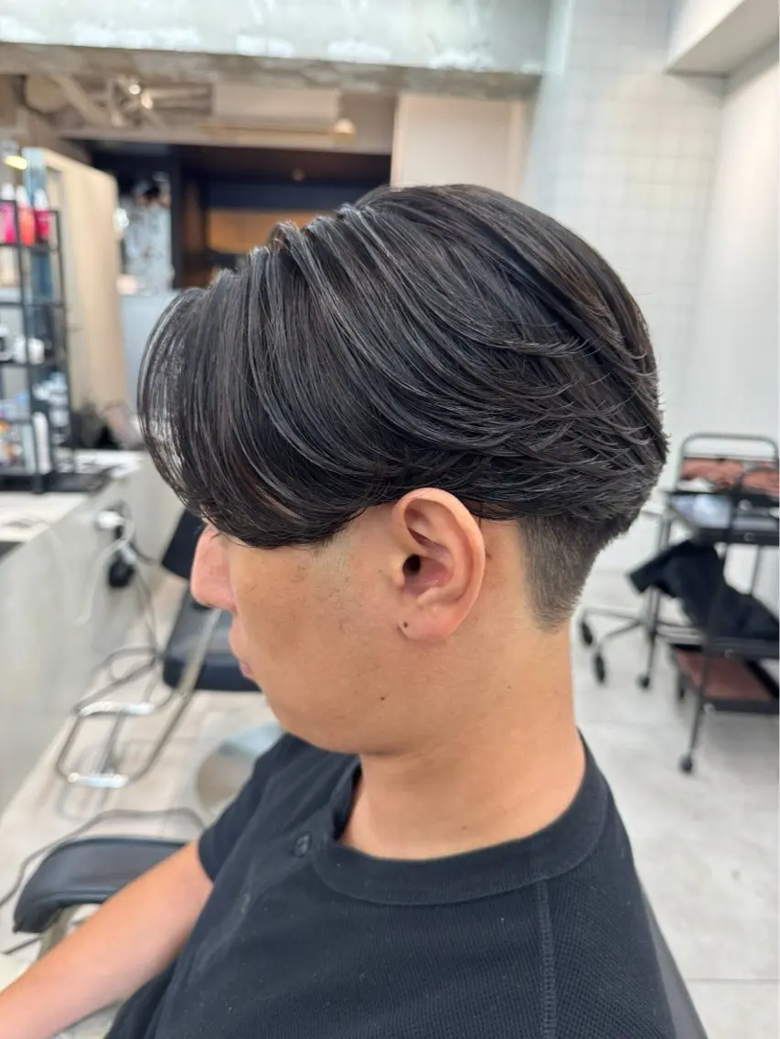 ショート メンズ 縮毛矯正 清瀧 巧人のヘアスタイル