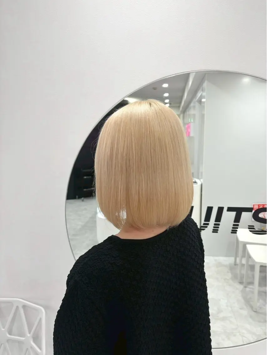 カラー ハイトーン／レイヤー ryotaのヘアスタイル