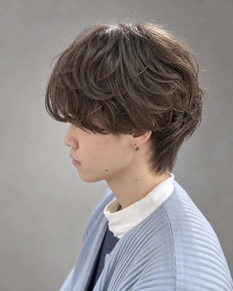 パーマ+メンズカット+3step ¥11000〜の写真