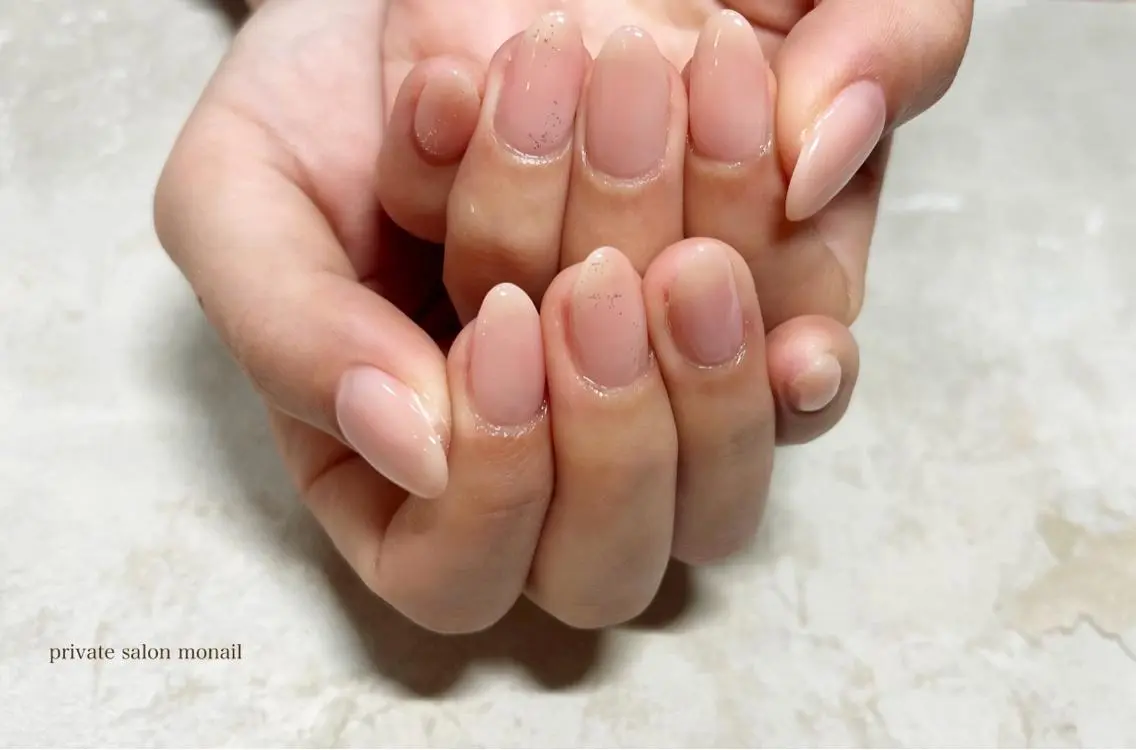ネイル 大理石ネイル(マーブル) ハンドネイル nail salon monailのネイルデザイン