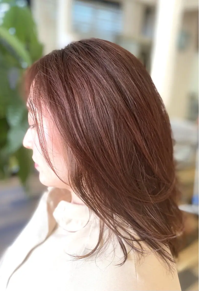 透明感カラー・ナチュラルカラー（ワンカラー）イルミナetc...＋炭酸クレンジングトリートメント＋シルキートリートメントの写真