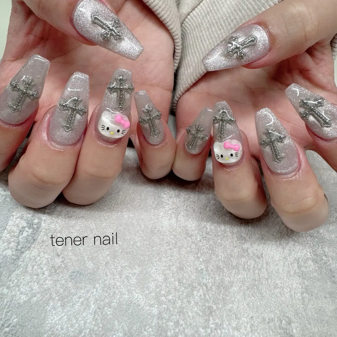 ネイル スカルプネイル ハンドネイル テネルネイル tener nailのネイルデザイン