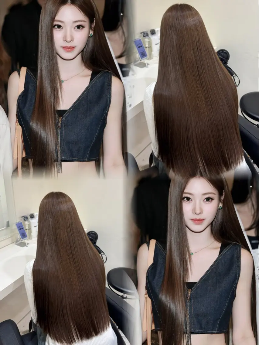 ロング カラー ヘアカラー 🤍韓国大人っぽ ベージュMAI🤍のヘアスタイル
