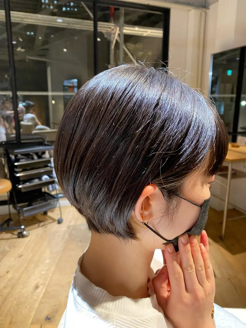 🤍無料レディースショートカット🤍営業時間外の20時以降のご予約となります🤧🙇‍♂️の写真