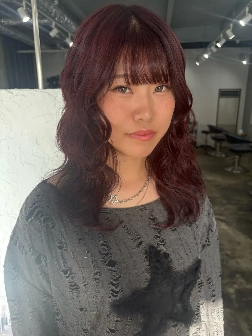 カラー ヘアカラー KUBO HADUKIのヘアスタイル