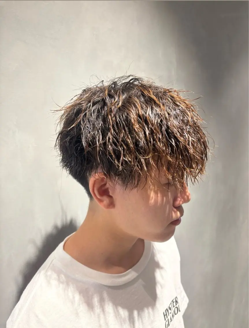 【ミニモ限定】メンズカット➕パーマの写真