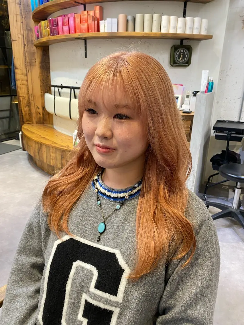 ロング カラー 透明感うる艶カラー ¦コユキ🫧💞のヘアスタイル