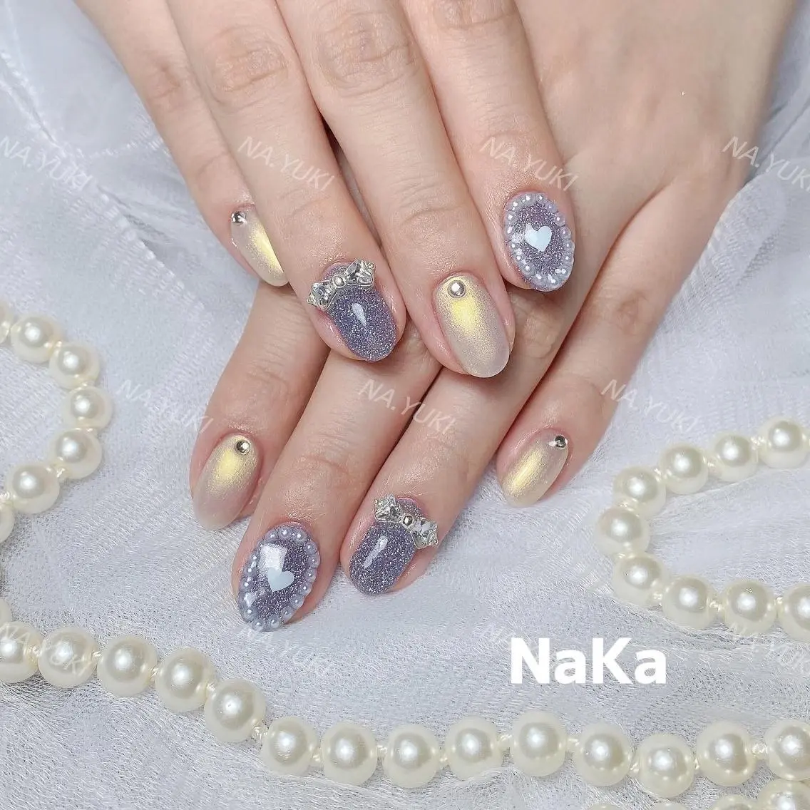 ネイル ハンドネイル ハンドケア YUKI 💗 渋谷店のネイルデザイン