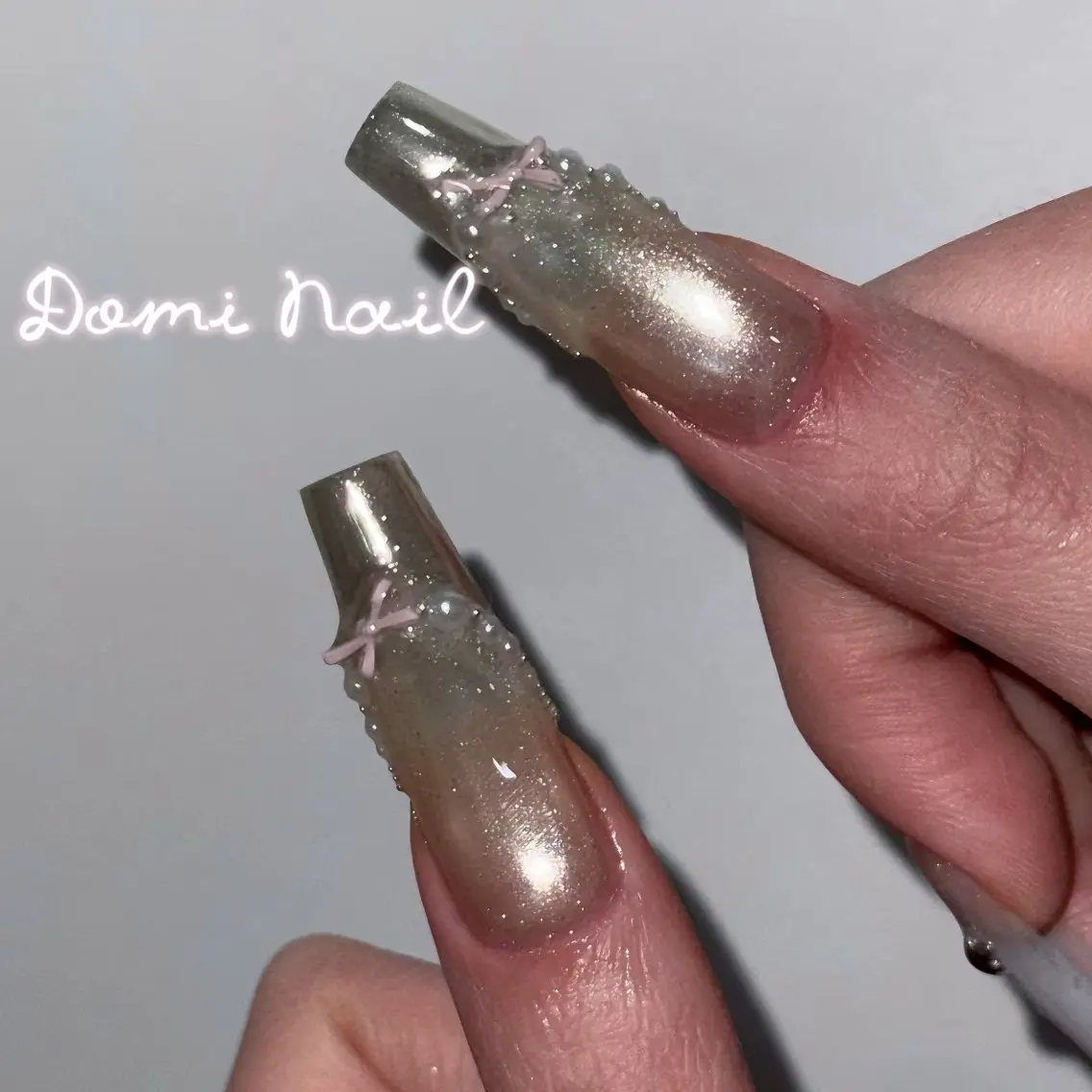 ネイル ロングネイル 持ち込み ネイルチップ ハンドネイル Domi Nail Salonのネイルデザイン