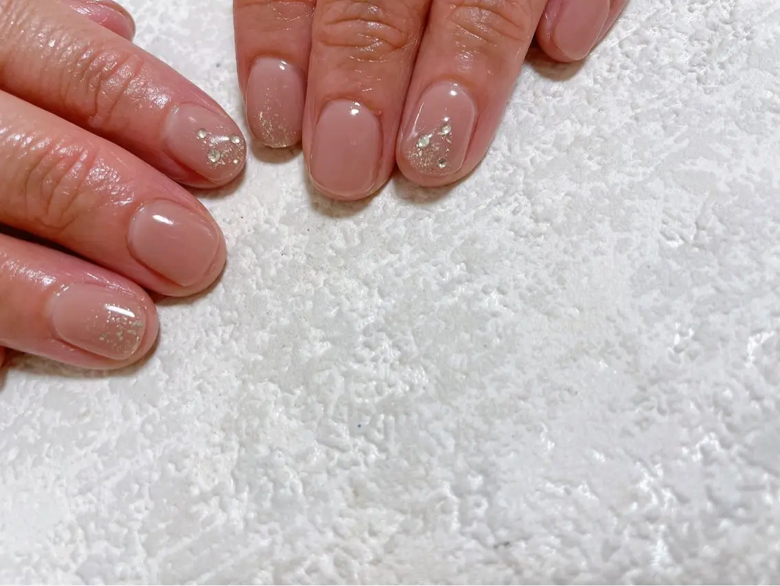 ネイル ジェルネイル メンズネイル オフィスネイル パラジェル シンプルネイル kiki nail たまプラーザのネイルデザイン