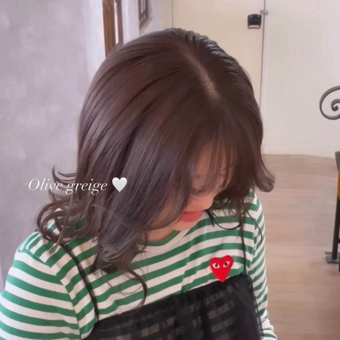 ミディアム カラー Aoi 🎀 Ly hairのヘアスタイル