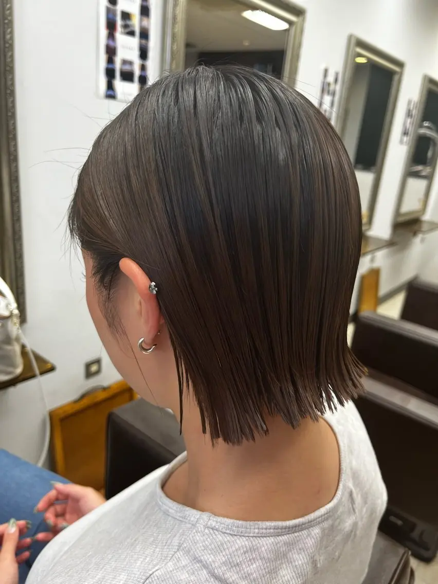 ショート 産休の為お休みです! 小島凜のヘアスタイル