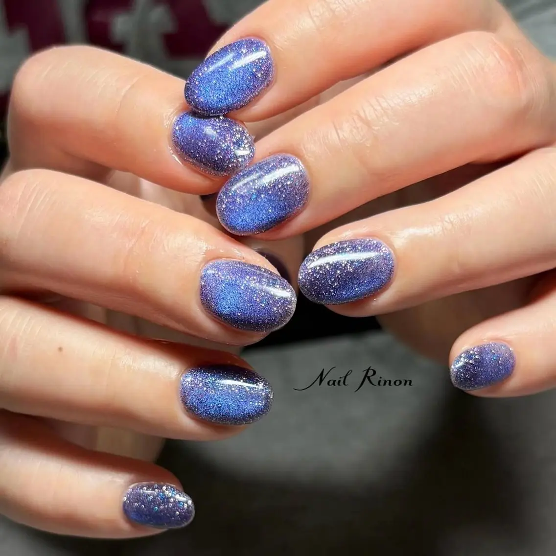 ネイル マグネットネイル ハンドネイル Nail Rinonのネイルデザイン