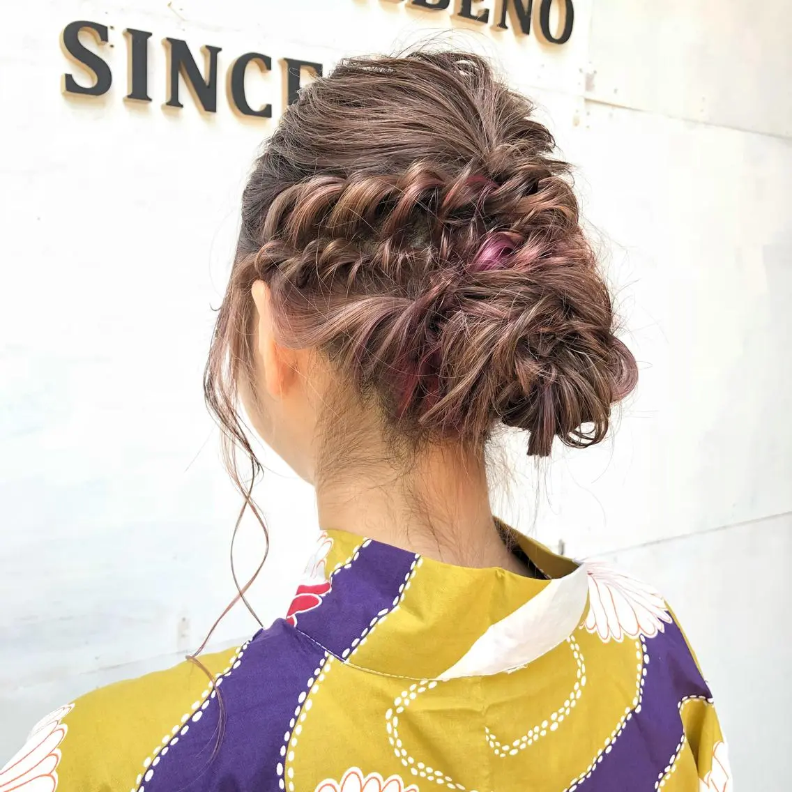 ヘアアレンジ 結婚式・ブライダル ヘアセット FRAME ASUKAのヘアスタイル