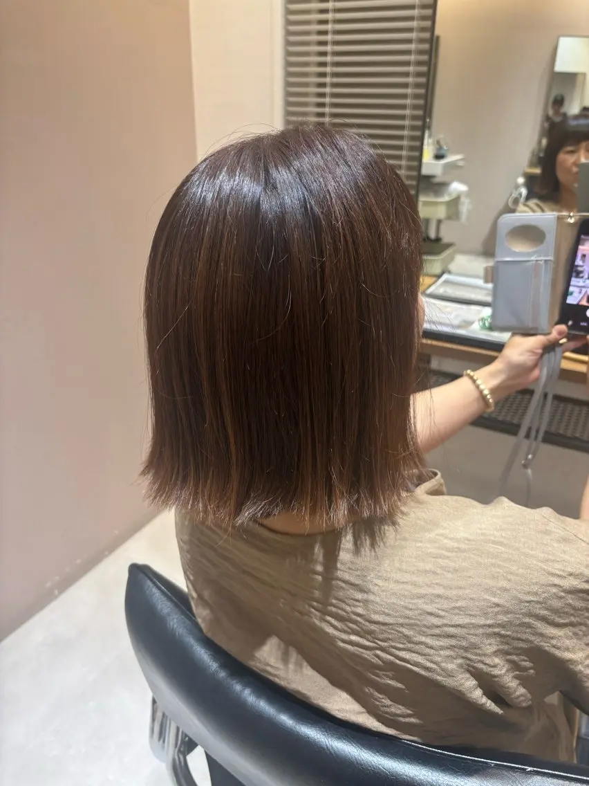 カラー 田口 彩葉のヘアスタイル