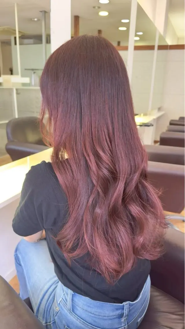 ロング カラー ひ かるのヘアスタイル