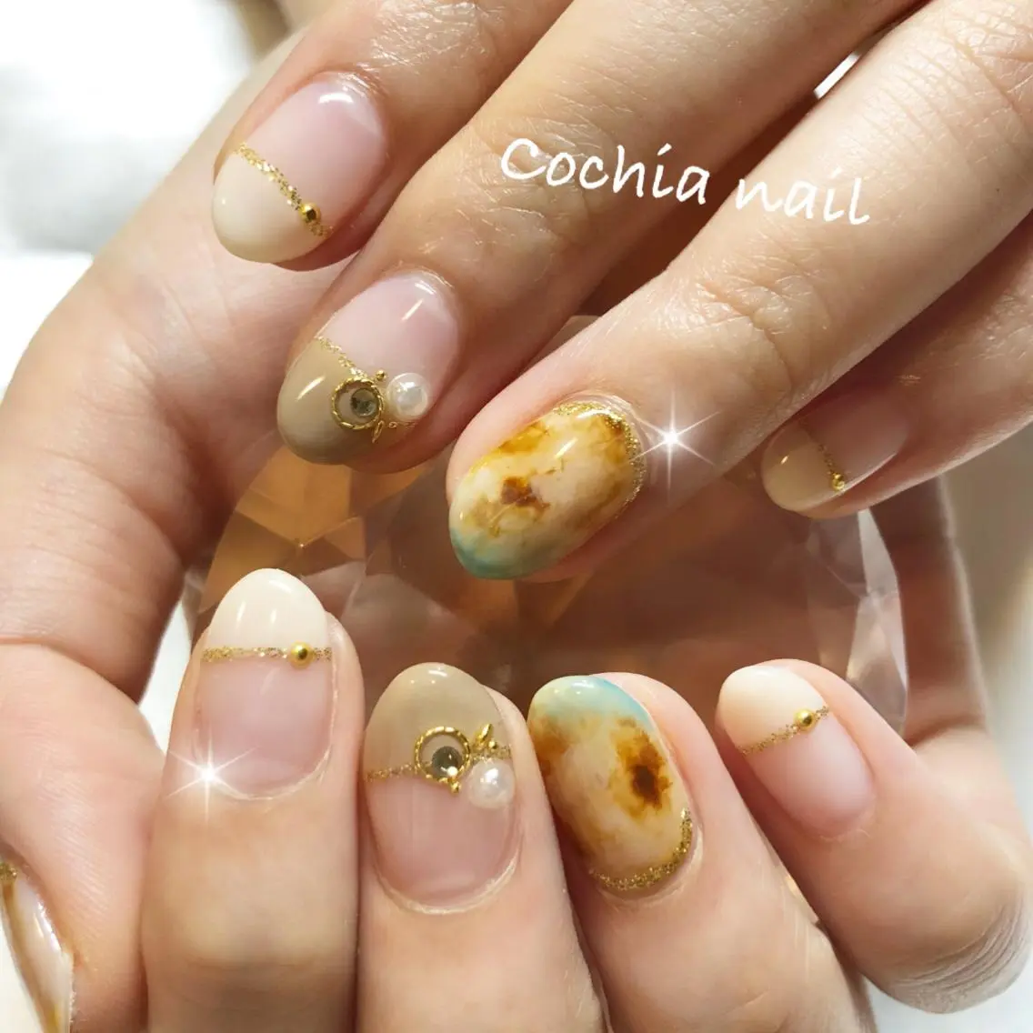 ネイル ハンドネイル cochia nailのネイルデザイン