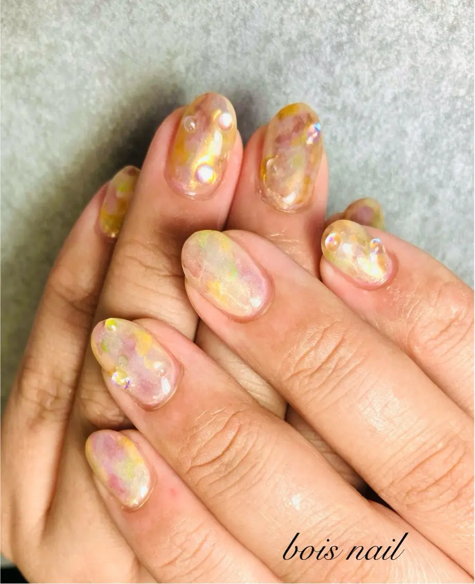ネイル ハンドネイル bois nail ボワネイル北巽のネイルデザイン