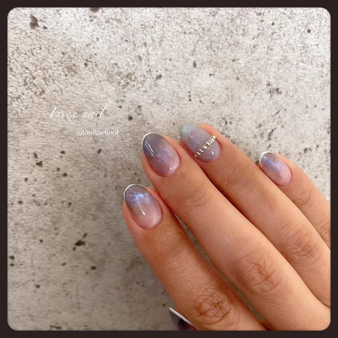 ネイル ニュアンスネイル ハンドネイル ハンドケア freex nail /ニュアンス/個性派のネイルデザイン