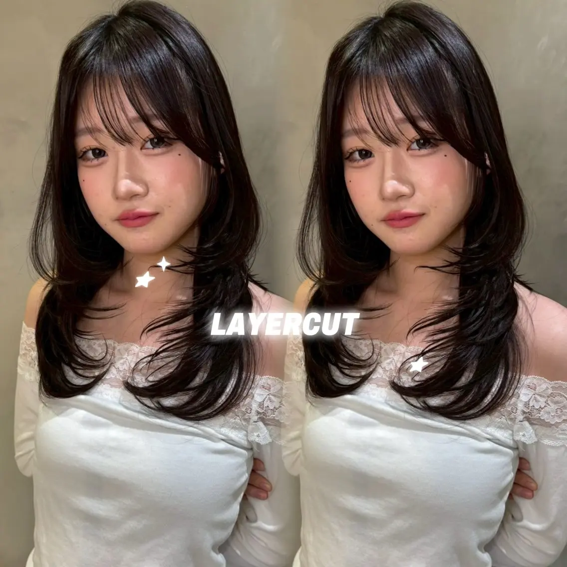 🎀《19:00以降限定カットモデル》🎀　レイヤーカット➕OggiOtto 5step🫧の写真