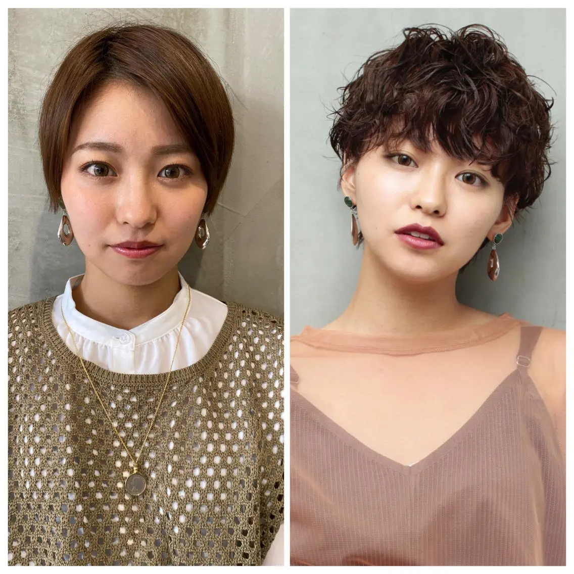 ショート パーマ ill副店長 立和田純也のヘアスタイル