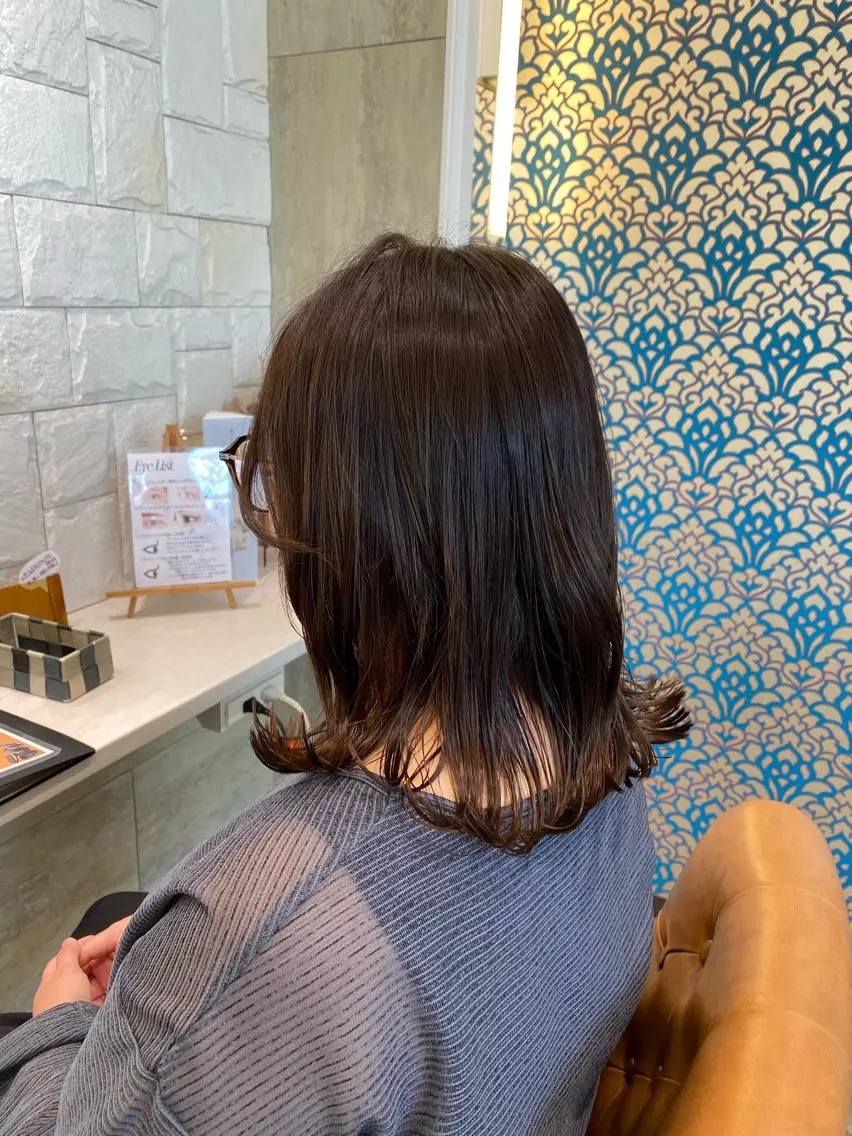 ミディアム カット ママ美容師 Tsuchiyaのヘアスタイル