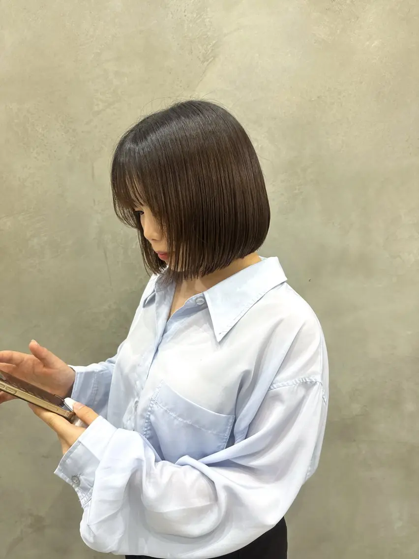 ショート さあや 【透け感/艶感】のヘアスタイル