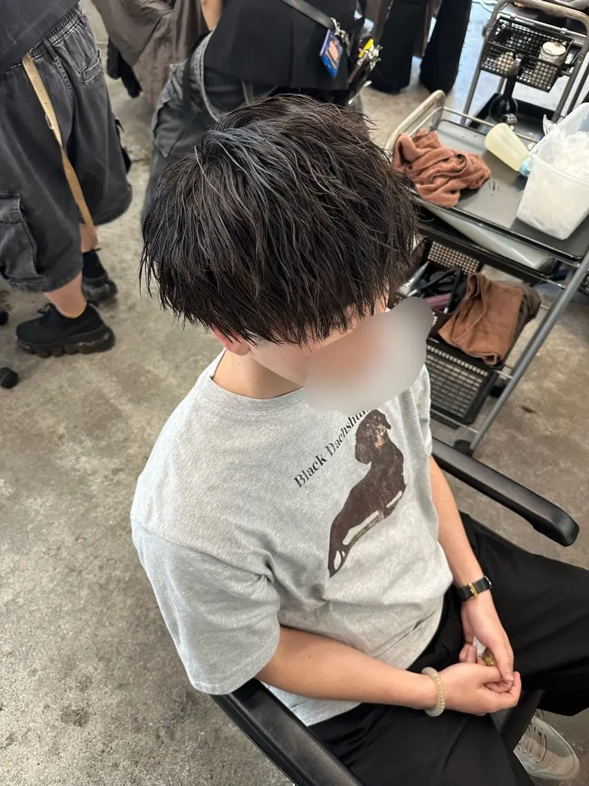 ショート 森江 康喜のヘアスタイル