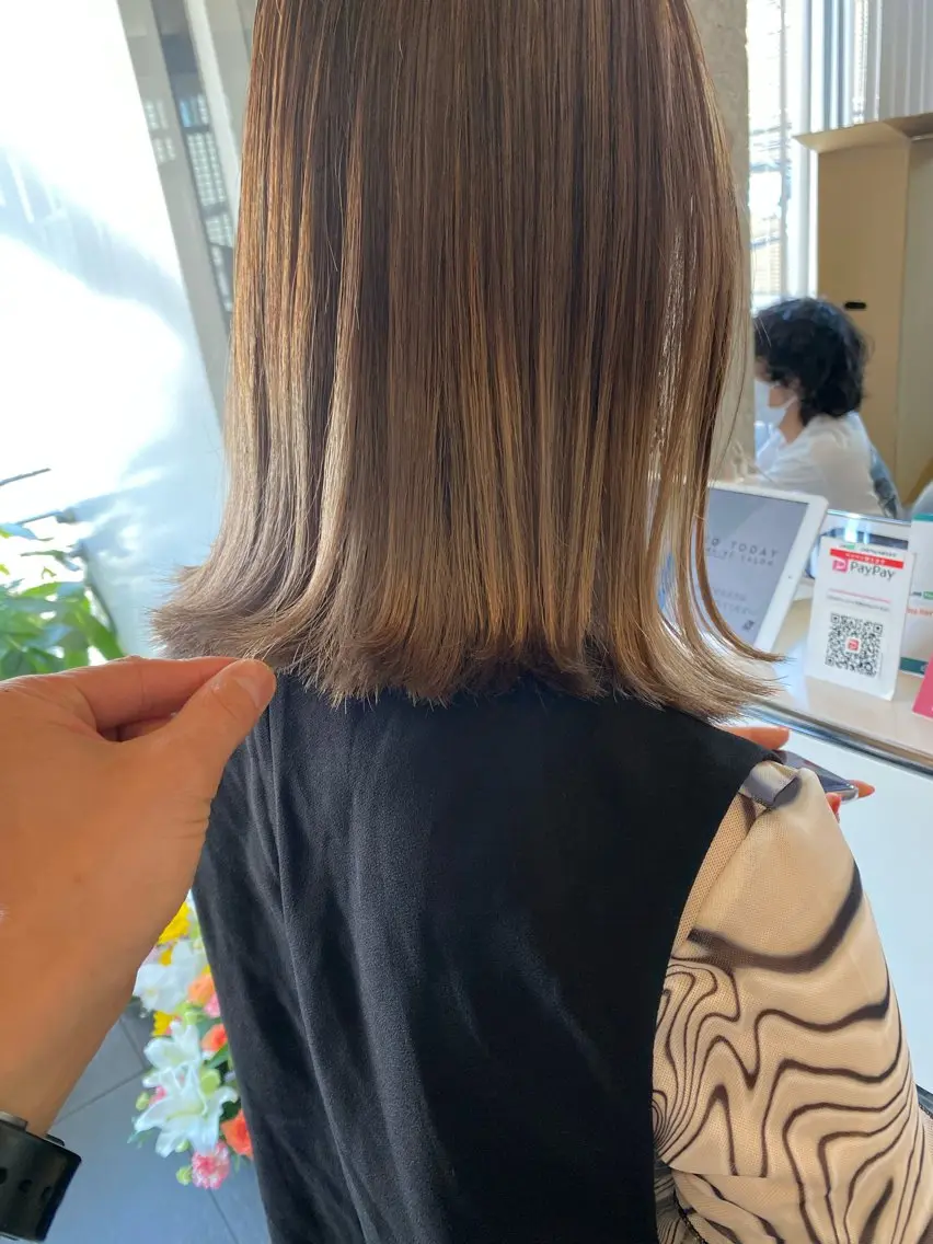 ショート カラー ベージュカラー 透明感カラー ヘアカラー 店長/YUTO ベージュの透明感得意のヘアスタイル