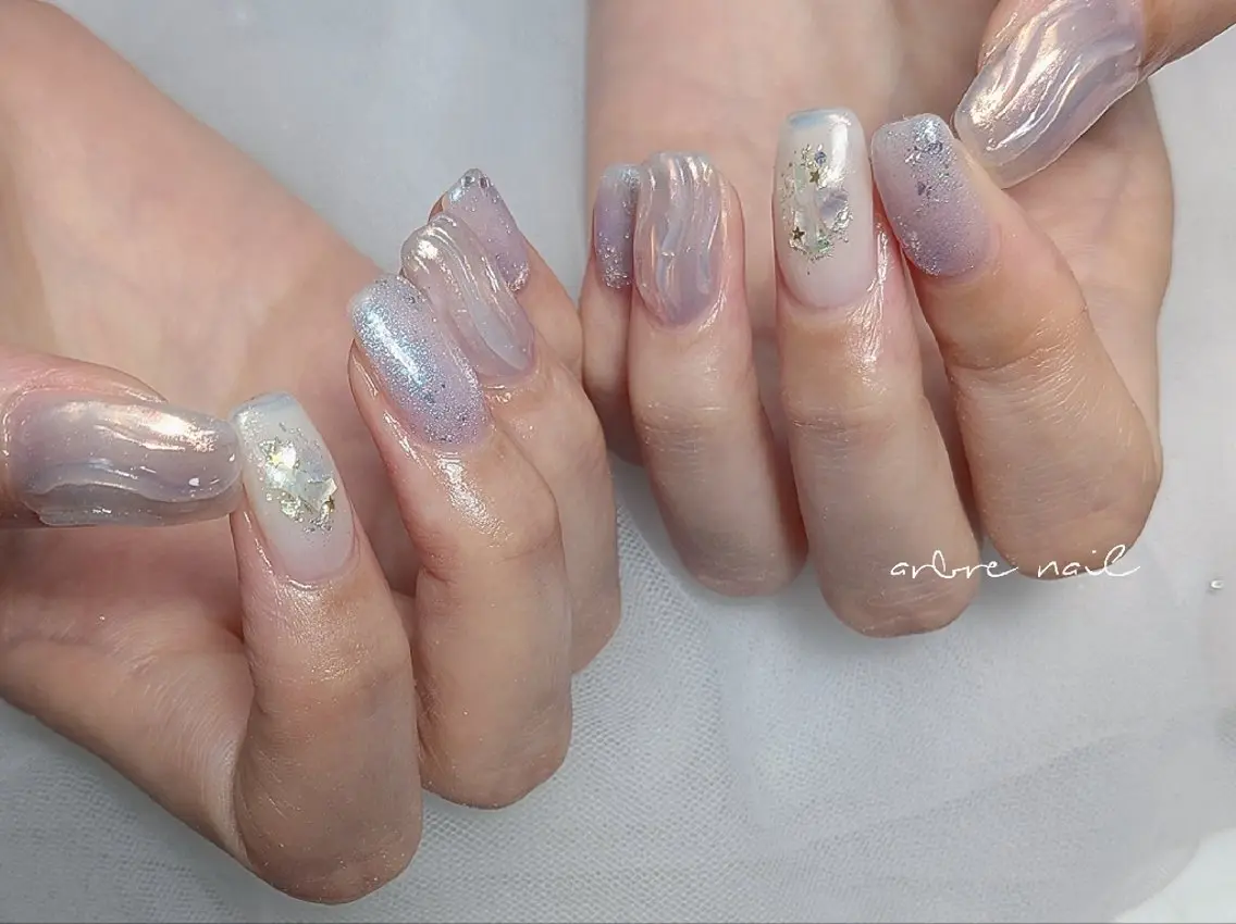 ネイル ✯.。 arbre nail 。✯.のネイルデザイン