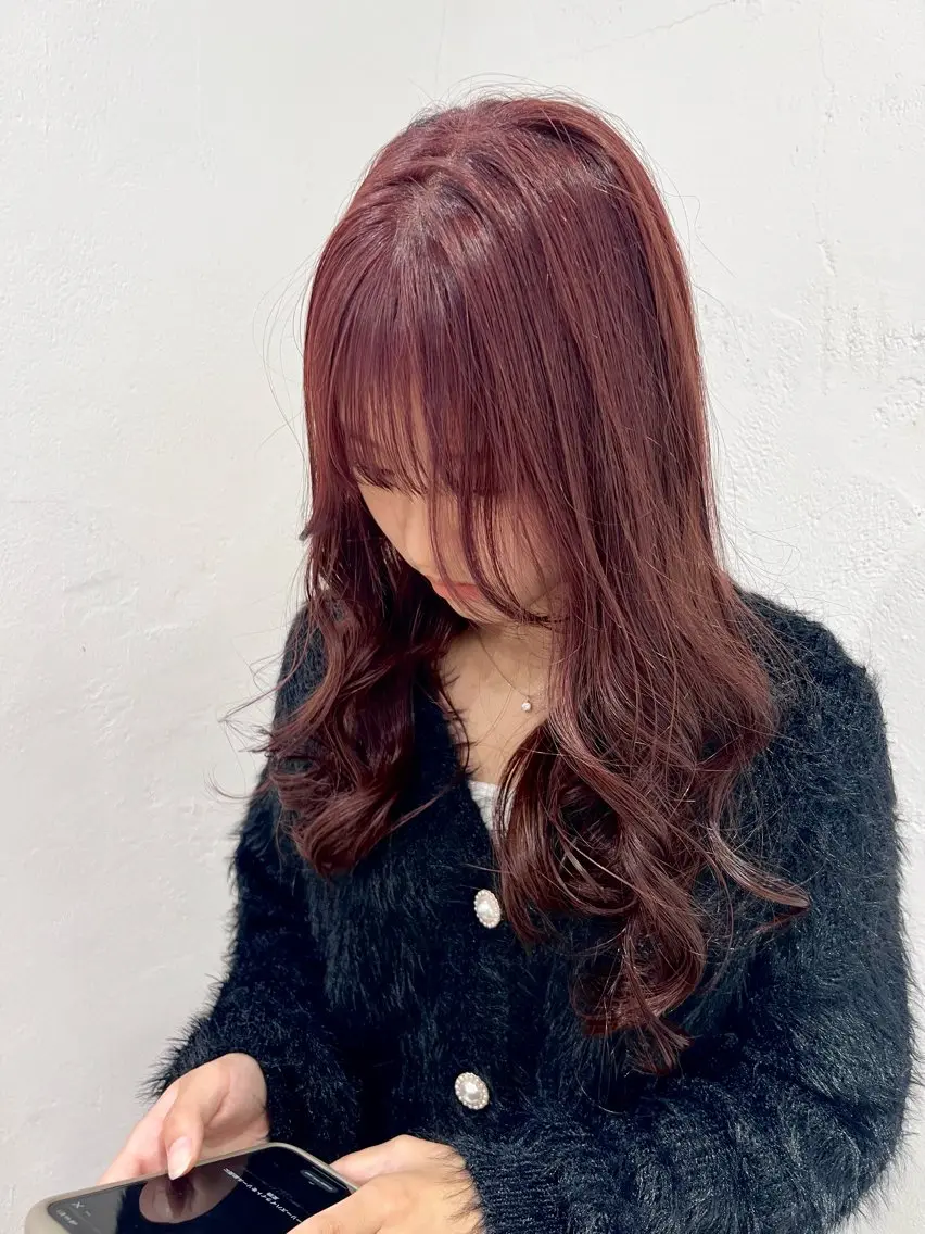 ロング カラー ヘアカラー karin🌛ボブ／ 透明感たっぷりカラーのヘアスタイル