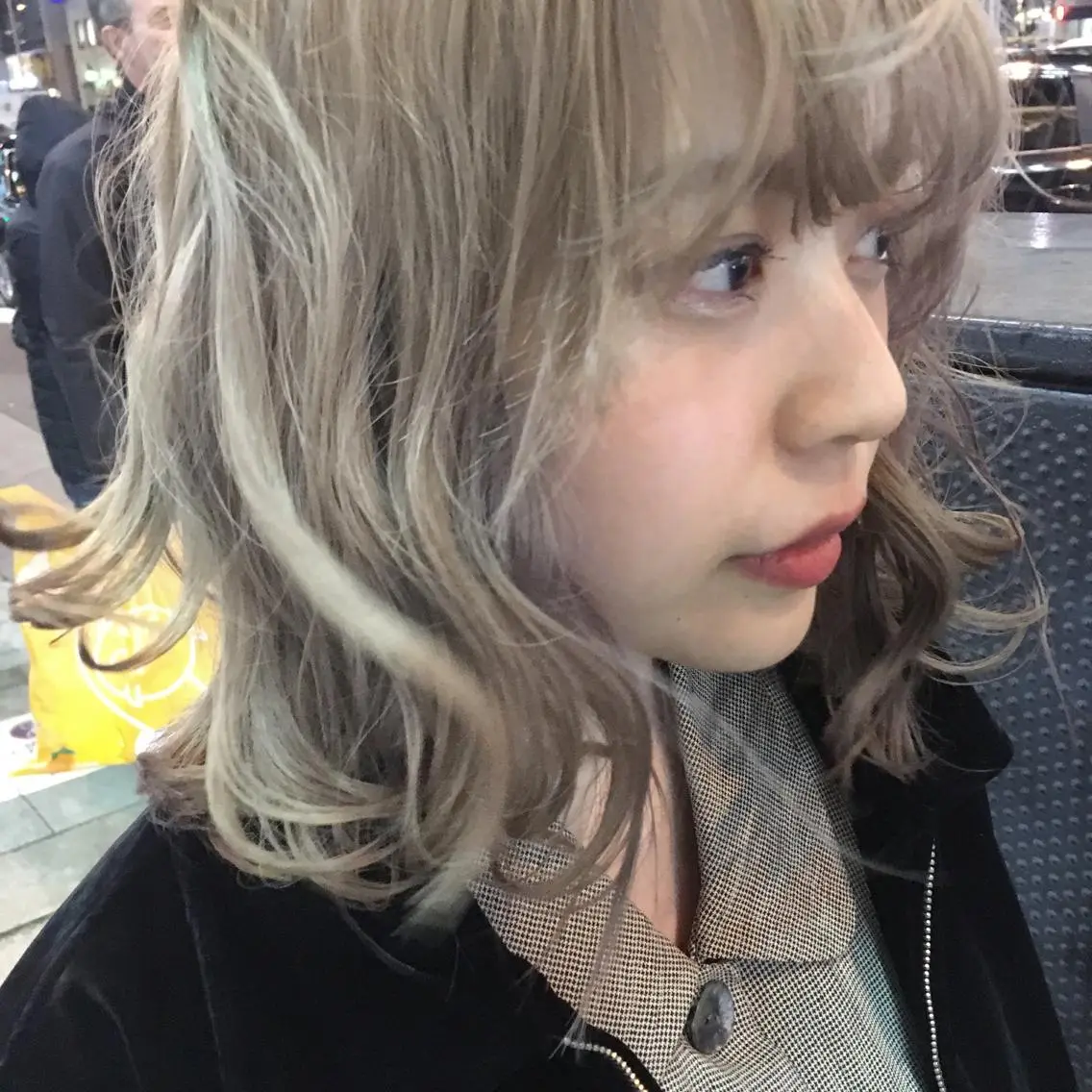 ミディアム カラー パーマ SUZUKI KEISUKEのヘアスタイル