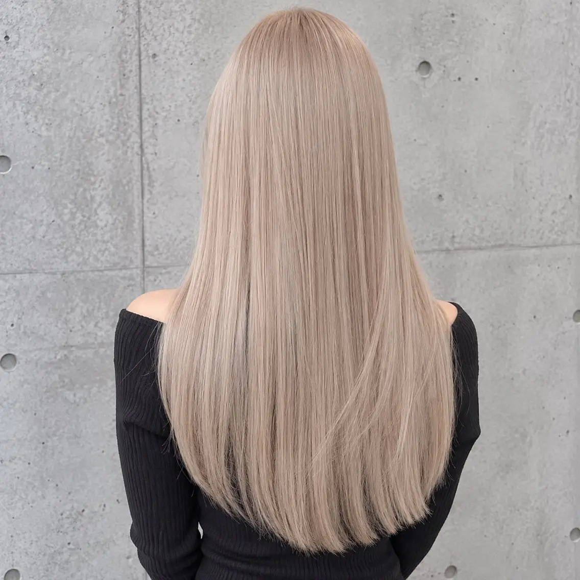 ロング 外国人風カラー ロング ヘアカラー Trip 香椎🌟 ブリーチ/髪質改善のヘアスタイル
