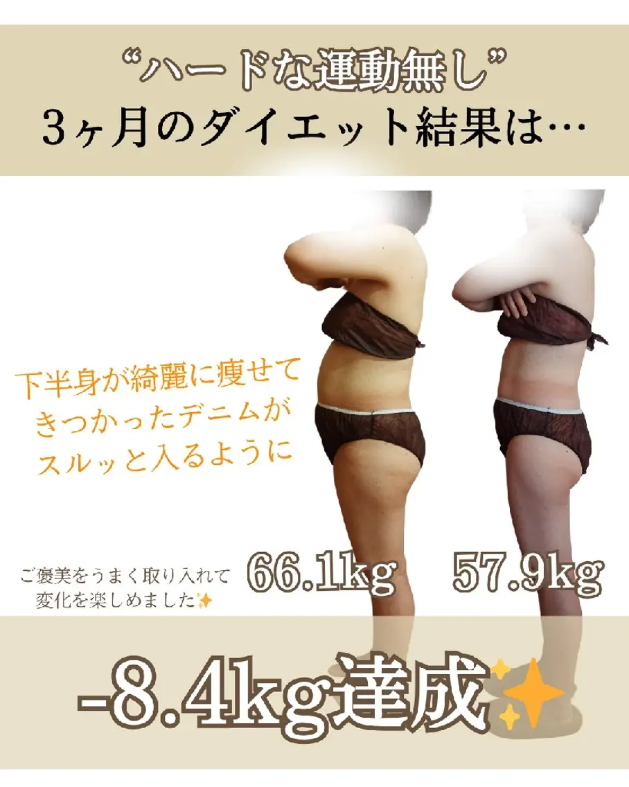 【人生最後のダイエット】運動無し/無理な食事制限無し/3ヶ月で10キロ以上痩せたい方限定 ダイエットカウンセリングの写真