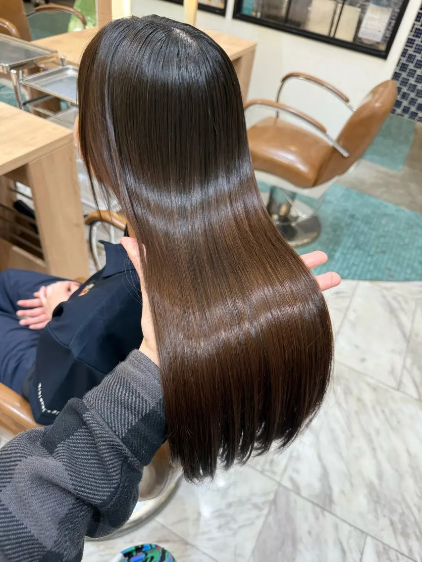 【業界最高峰】髪質改善ストレートの写真
