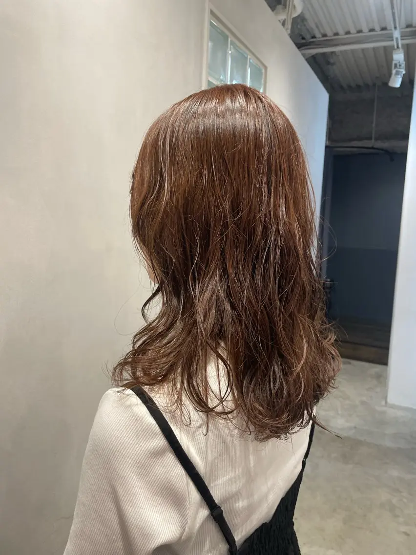 ミディアム パーマ ミディアムパーマ 伊藤 まみのヘアスタイル