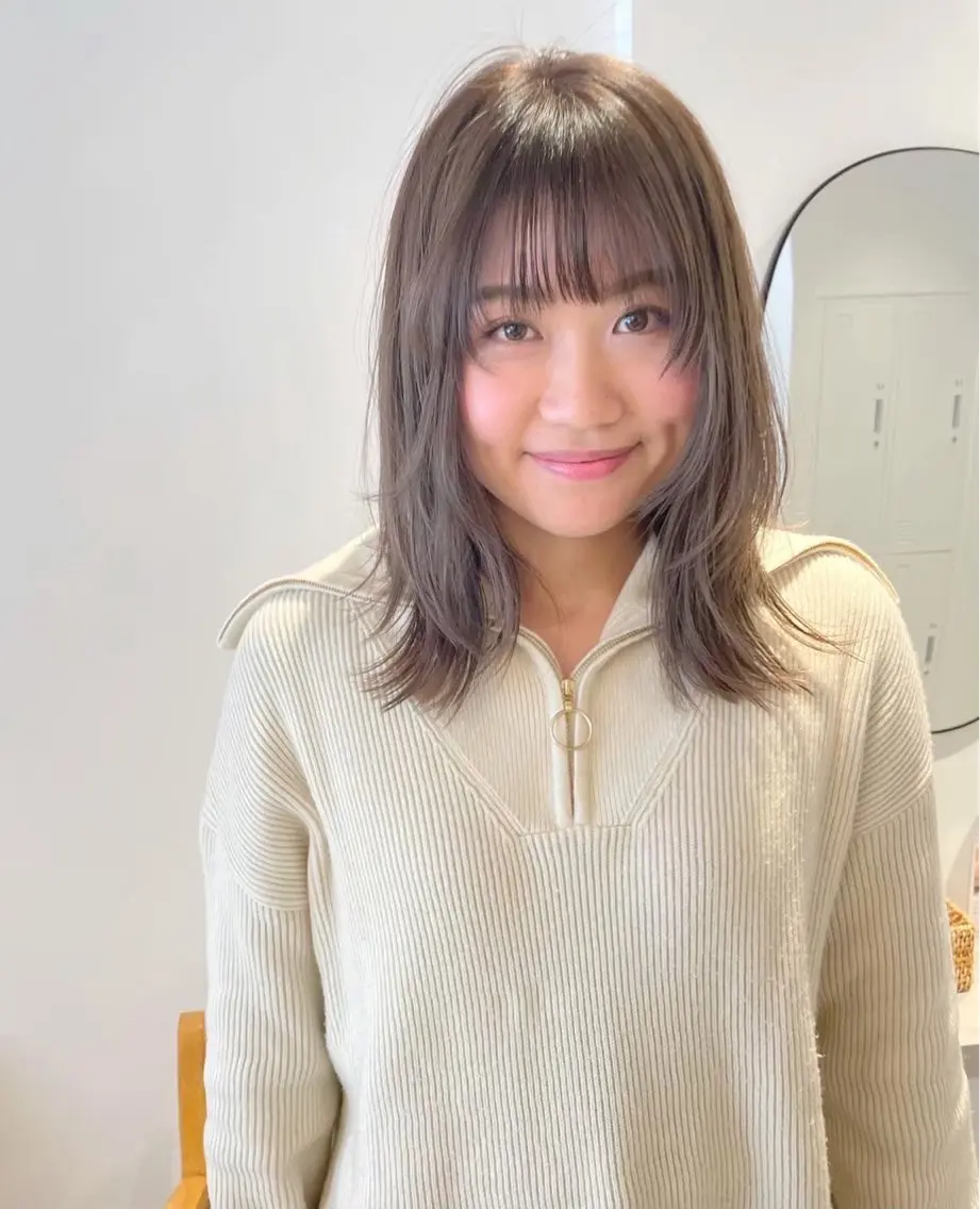 カラー ベージュカラー ✨カット&パーマ✨ 川西詩乃のヘアスタイル