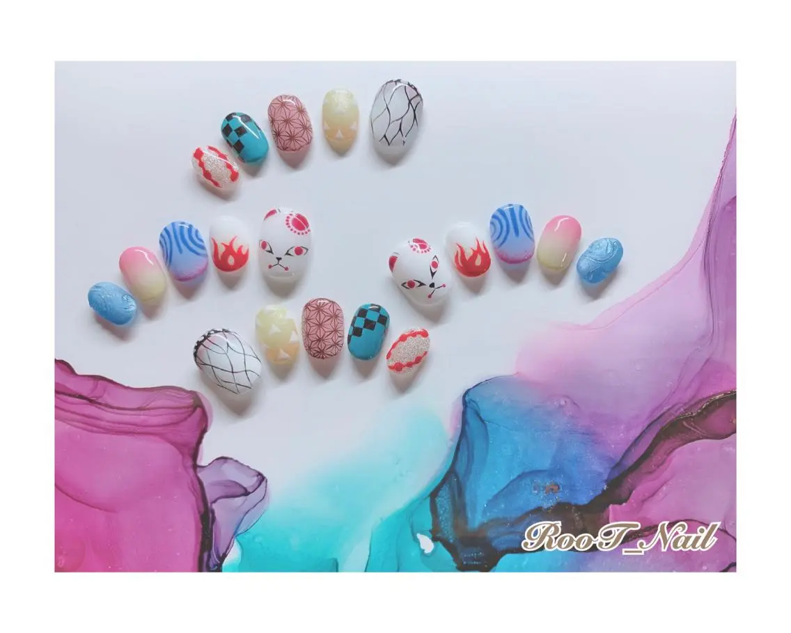 メンズ ネイル ハンドネイル RooT Nailのネイルデザイン