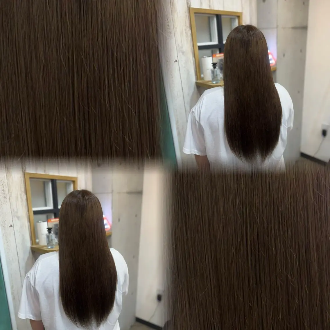 ロング カラー 髙橋 李里亜のヘアスタイル