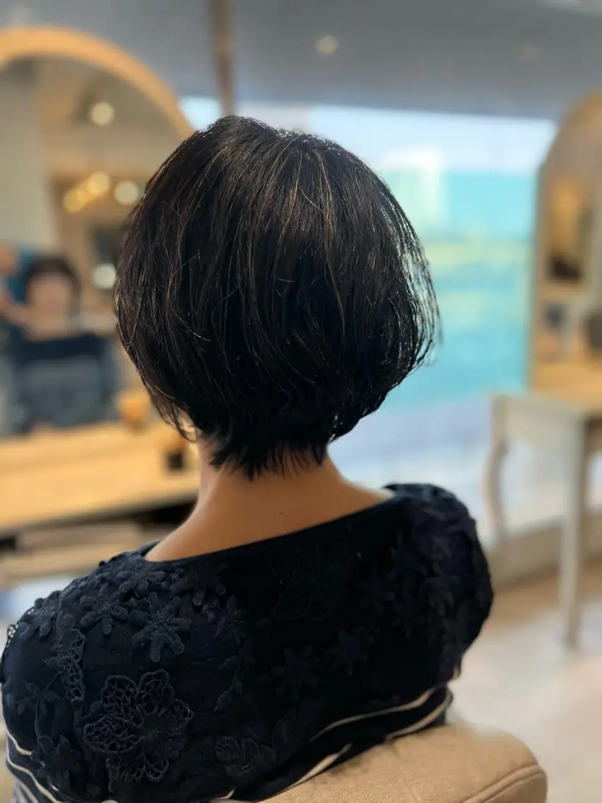 ショート ショートヘア 塚本 希来のヘアスタイル