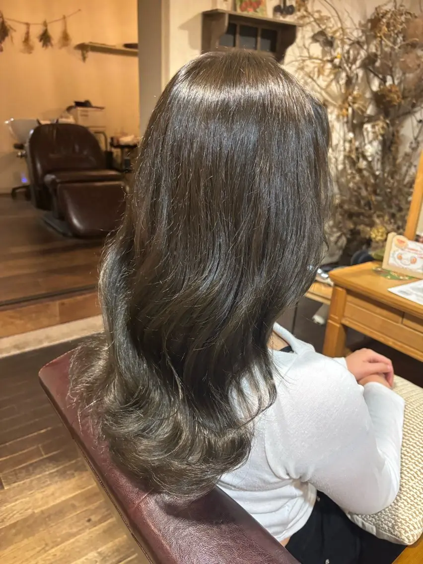 カラー ベージュカラー アカリ😸🫶 カラーリスト🧡のヘアスタイル