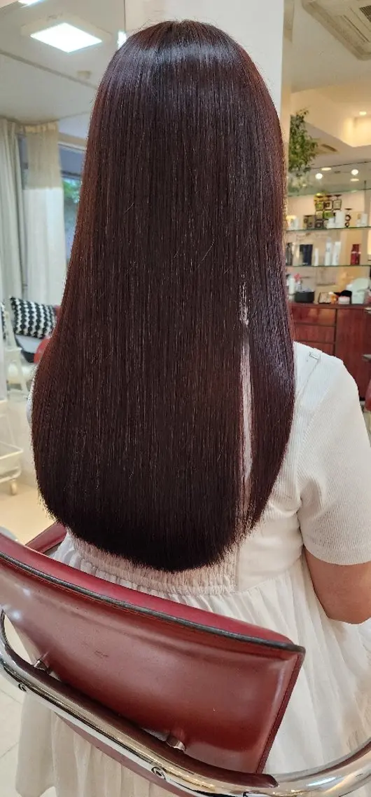 ロング カラー 髪質改善 hairmake Juinのヘアスタイル