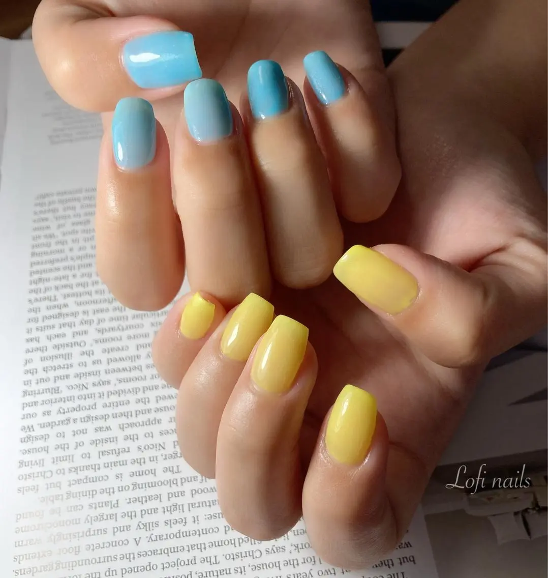 ネイル ワンカラーネイル Lofi nails ゆきこのネイルデザイン